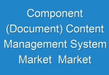 Component (Document) Content Management System Market Market Development, Overview and Forecast upto 2019 – 2027