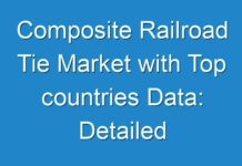 Composite Railroad Tie Market with Top countries Data: Detailed Analysis of Current Industry Figures with Forecasts Growth By 2026
