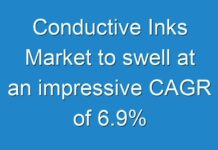 Conductive Inks Market to swell at an impressive CAGR of 6.9%