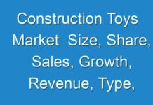 Construction Toys Market Size, Share, Sales, Growth, Revenue, Type, Application & Forecast To 2025