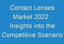 Contact Lenses Market 2024 : Insights into the Competitive Scenario of the Industry