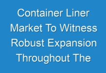 Container Liner Market To Witness Robust Expansion Throughout The Forecast Period 2024-2027