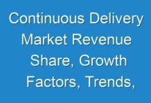 Continuous Delivery Market Revenue Share, Growth Factors, Trends, Analysis & Forecast, 2016–2026