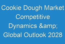 Cookie Dough Market Competitive Dynamics & Global Outlook 2028