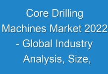 Core Drilling Machines Market 2024 – Global Industry Analysis, Size, Share, Growth, Trends, and Forecast, 2019 – 2027