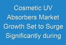 Cosmetic UV Absorbers Market Growth Set to Surge Significantly during 2024 – 2031