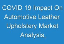 COVID 19 Impact On Automotive Leather Upholstery Market Analysis, Revenue, Price, Market Share, Growth Rate, Forecast to 2027