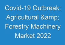 Covid-19 Outbreak: Agricultural & Forestry Machinery Market 2024 – Company Business Overview, Sales, Revenue And Gross Margin, Recent Development 2027