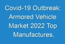 Covid-19 Outbreak: Armored Vehicle Market 2024 Top Manufactures, Growth Opportunities And Investment Feasibility 2030