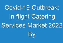 Covid-19 Outbreak: In-flight Catering Services Market 2024 By Product, Application, Manufacturer, Sales And Segmentation 2027