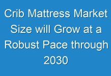 Crib Mattress Market Size will Grow at a Robust Pace through 2030