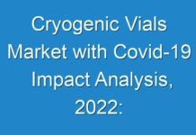 Cryogenic Vials Market with Covid-19 Impact Analysis, 2024: Development Assessment and Industry Expansion Strategies 2030