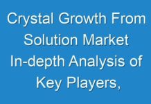 Crystal Growth From Solution Market In-depth Analysis of Key Players, Growth Opportunities and Forecast till 2031
