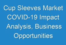 Cup Sleeves Market COVID-19 Impact Analysis, Business Opportunities and Future Outlook 2024 -2030