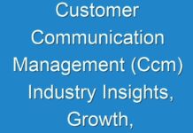 Customer Communication Management (Ccm) Industry Insights, Growth, Competitive, Historical & Forecast Analysis, 2024-2030