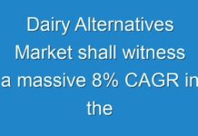Dairy Alternatives Market shall witness a massive 8% CAGR in the tenure of 2019 to 2029