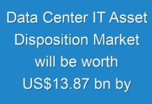 Data Center IT Asset Disposition Market will be worth US$13.87 bn by the end of 2025