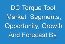 DC Torque Tool Market Segments, Opportunity, Growth And Forecast By End-Use Industry 2017 – 2025