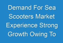 Demand For Sea Scooters Market Experience Strong Growth Owing To Increasing Participation In Water Sports