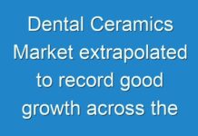 Dental Ceramics Market extrapolated to record good growth across the forecast period of 2024-2030