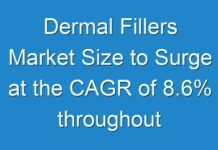 Dermal Fillers Market Size to Surge at the CAGR of 8.6% throughout the Foreseeable Period
