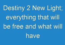 Destiny 2 New Light; everything that will be free and what will have to be paid