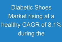 Diabetic Shoes Market rising at a healthy CAGR of 8.1% during the forecast period of 2016 to 2024