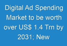 Digital Ad Spending Market to be worth over US$ 1.4 Trn by 2031; New TMR Report Explores Impact of COVID-19 Outbreak on Market