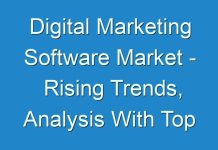 Digital Marketing Software Market – Rising Trends, Analysis With Top Key Players