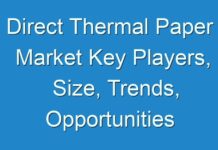 Direct Thermal Paper Market Key Players, Size, Trends, Opportunities and growth Analysis