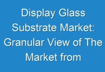 Display Glass Substrate Market: Granular View of The Market from Various End-Use Segments