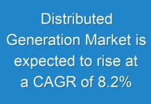Distributed Generation Market is expected to rise at a CAGR of 8.2% between years 2017 and 2025