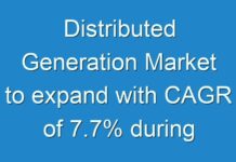 Distributed Generation Market to expand with CAGR of 7.7% during 2017-2025
