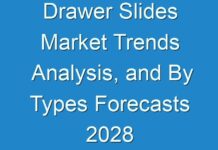 Drawer Slides Market Trends Analysis, and By Types Forecasts 2028