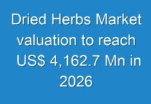 Dried Herbs Market valuation to reach US$ 4,162.7 Mn in 2026