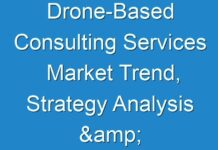 Drone-Based Consulting Services Market Trend, Strategy Analysis & Overview 2030