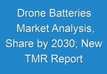 Drone Batteries Market Analysis, Share by 2030; New TMR Report Explores Impact of COVID-19 Outbreak on Market