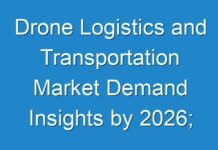 Drone Logistics and Transportation Market Demand Insights by 2026; COVID-19 Pandemic Set to Drop Sales