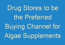 Drug Stores to be the Preferred Buying Channel for Algae Supplements Through 2027
