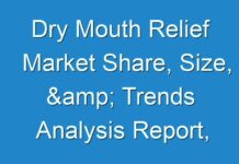 Dry Mouth Relief Market Share, Size, & Trends Analysis Report, Region, and Segment Forecasts, 2028