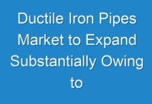 Ductile Iron Pipes Market to Expand Substantially Owing to Technological Innovations During 2031