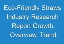 Eco-Friendly Straws Industry Research Report Growth, Overview, Trend, Opportunity And Forecast To 2028