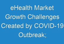 eHealth Market Growth Challenges Created by COVID-19 Outbreak; Transparency Market Research Reveals Insights for 2024-2027