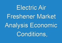 Electric Air Freshener Market Analysis Economic Conditions, Acquisitions, Developments and Forecast by 2030
