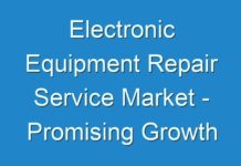 Electronic Equipment Repair Service Market – Promising Growth Opportunities and Forecast