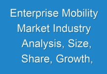 Enterprise Mobility Market Industry Analysis, Size, Share, Growth, Trends, And Forecast 2024