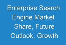 Enterprise Search Engine Market Share, Future Outlook, Growth Prospects And Key Opportunities 2030