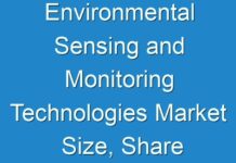 Environmental Sensing and Monitoring Technologies Market Size, Share & Trend | Industry Analysis Report 2017 – 2025