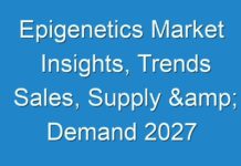 Epigenetics Market Insights, Trends Sales, Supply & Demand 2027