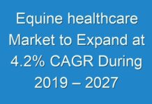 Equine healthcare Market to Expand at 4.2% CAGR During 2019 – 2027